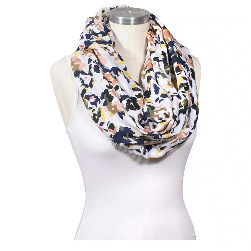 Bebe au Lait Premium Muslin Nursing Scarf Lightweight Breathable Cotton Geo